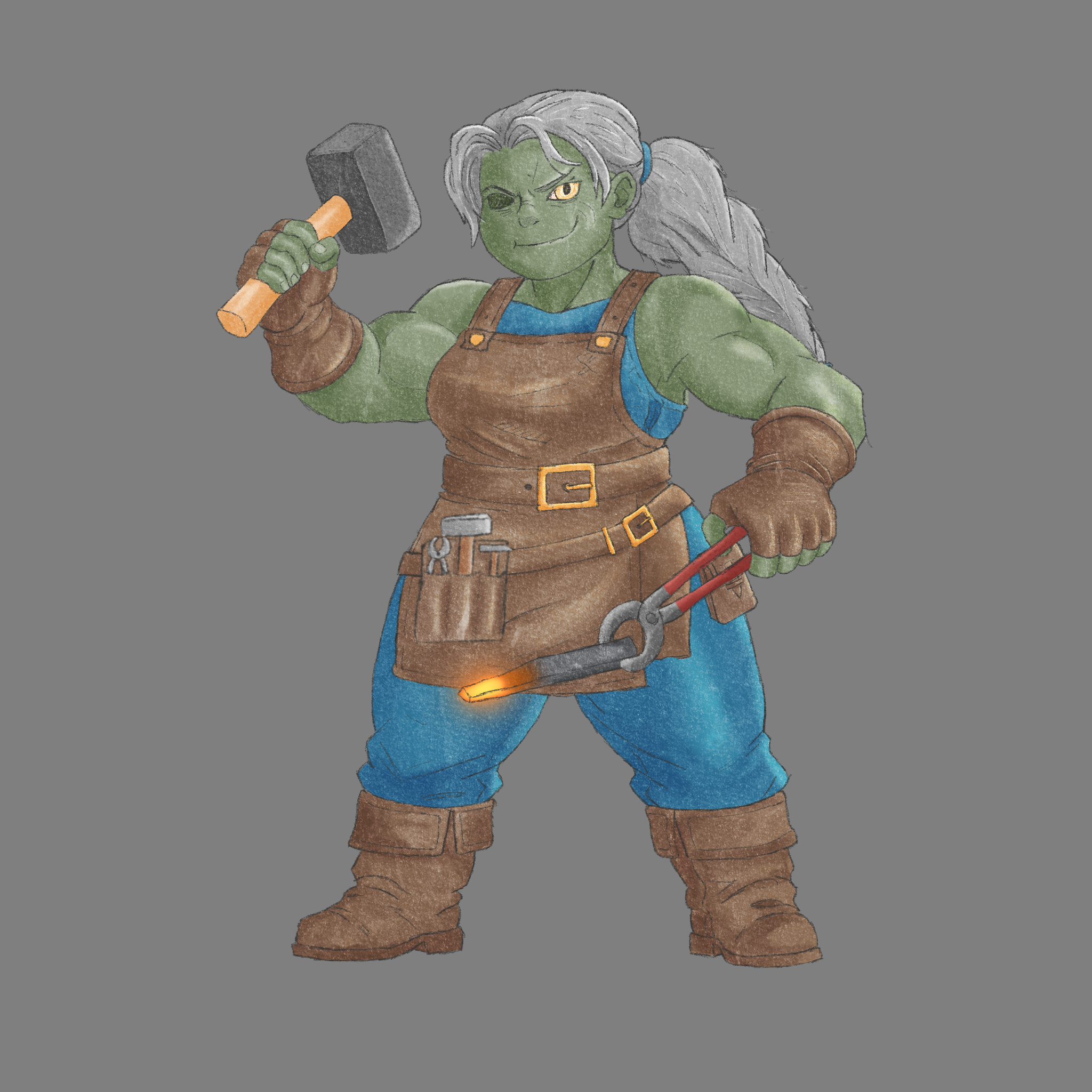 The Blacksmith and Her Forge
